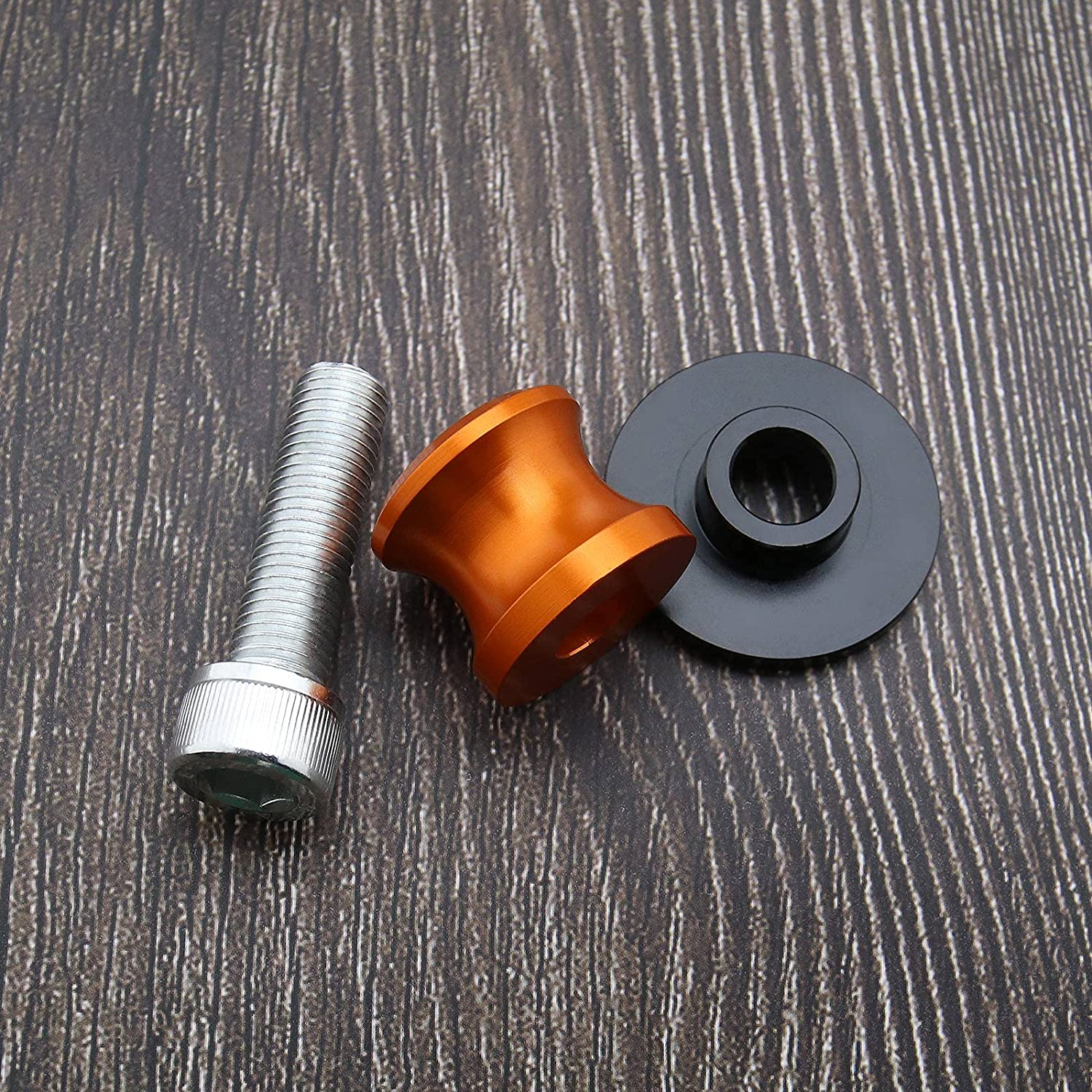 Emsea 2Pcs Motorbike Aluminum Swing Arm Spools Compatible with KTM DUKE 125 200 250