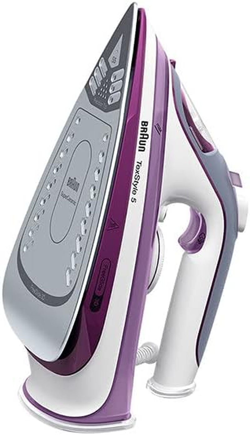 Braun Household Freestyle 5 Steam Iron SI5034VI, with Freeglide 3D Technology, Eco Mode, Ergonomic Open Handle, Violet image number 2