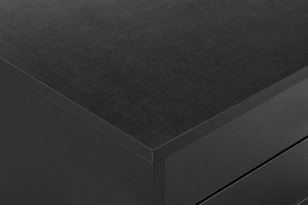 Ovela Alice Wide Mobile Office Drawers (Black) - OVALIWODCBB image number 5