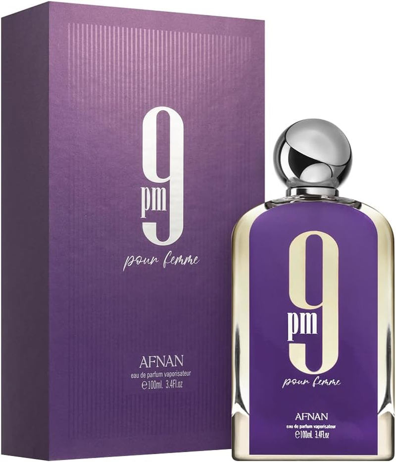 9 PM Pour Femme by Afnan for Women - 3.4 Oz EDP Spray image number 3