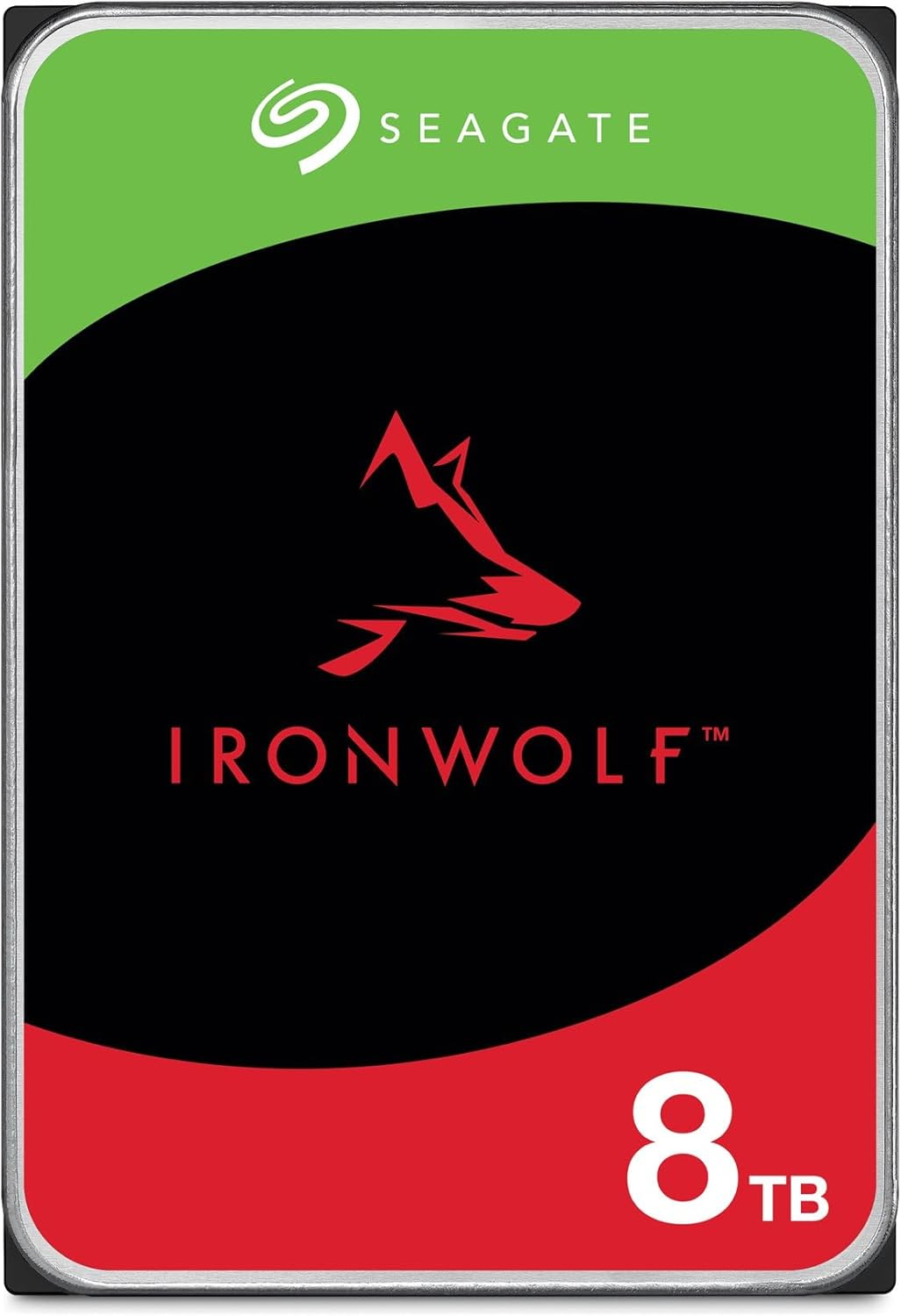 Seagate Ironwolf ST8000VN002 - Hard Drive - 8 TB - SATA 6Gb/S image number 1