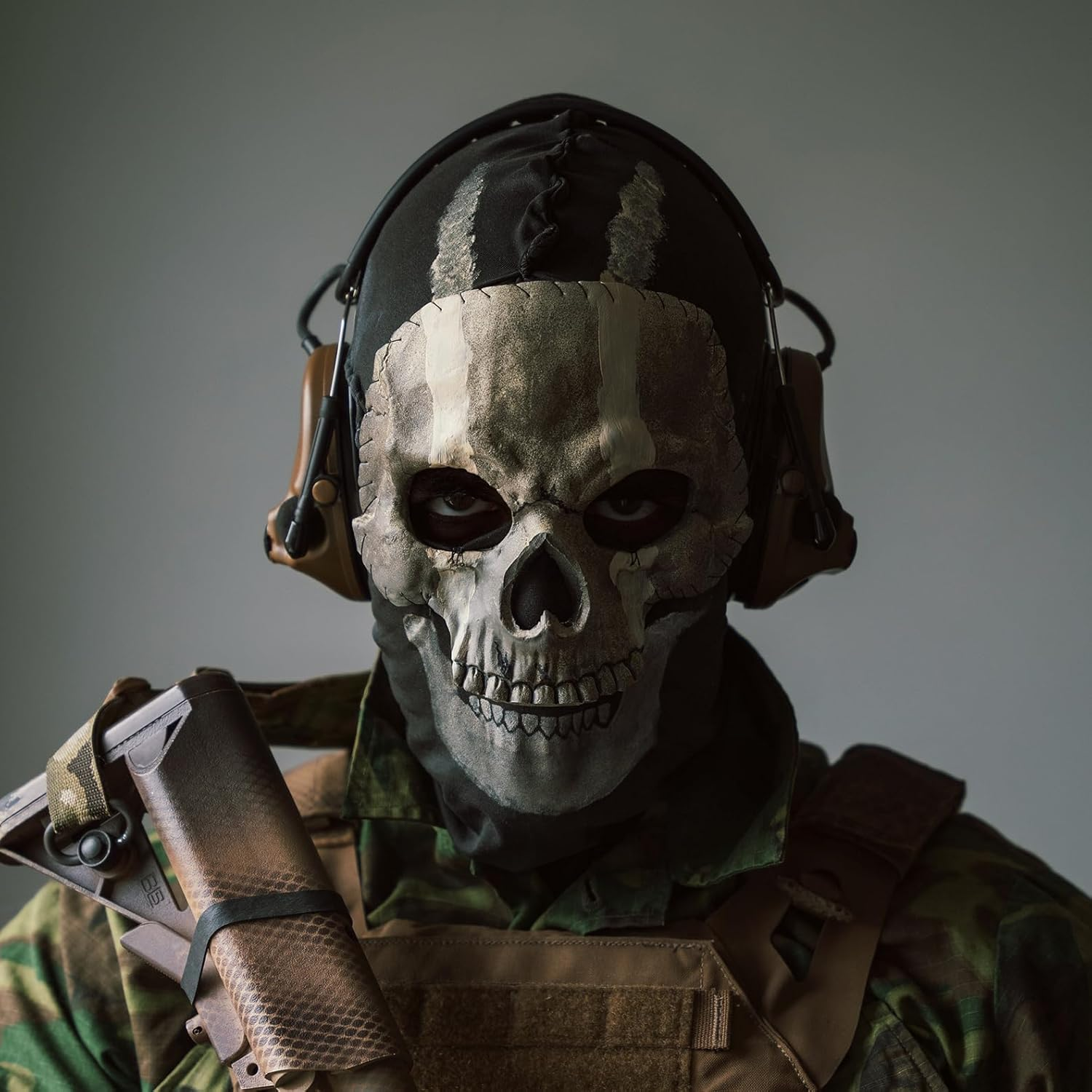 Ghost Mask Call of Duty Costume Skull Mask Cod Ghost Mask Halloween Balaclava Ghost Masks Windproof Skeleton Mask Cosplay Costumes