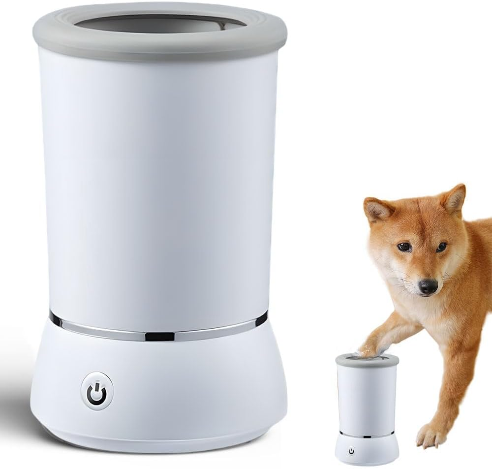 2025 New Automatic Dog Paw Cleaner Cup, Dog Paw Cleaner with USB Rechargeable, Paw Cleaner for Small Medium Large Breed Dogs and Cats image number 3