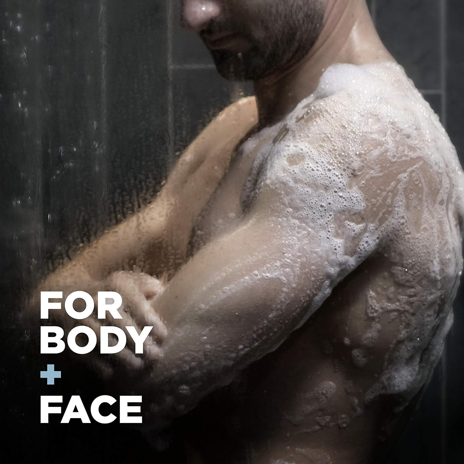 Dove Men+Care Shower Tool for Stronger, Healthy-Feeling Skin Active Clean Scrubs and Exfoliates for a Deeper Clean with Body Wash 1 Count image number 3