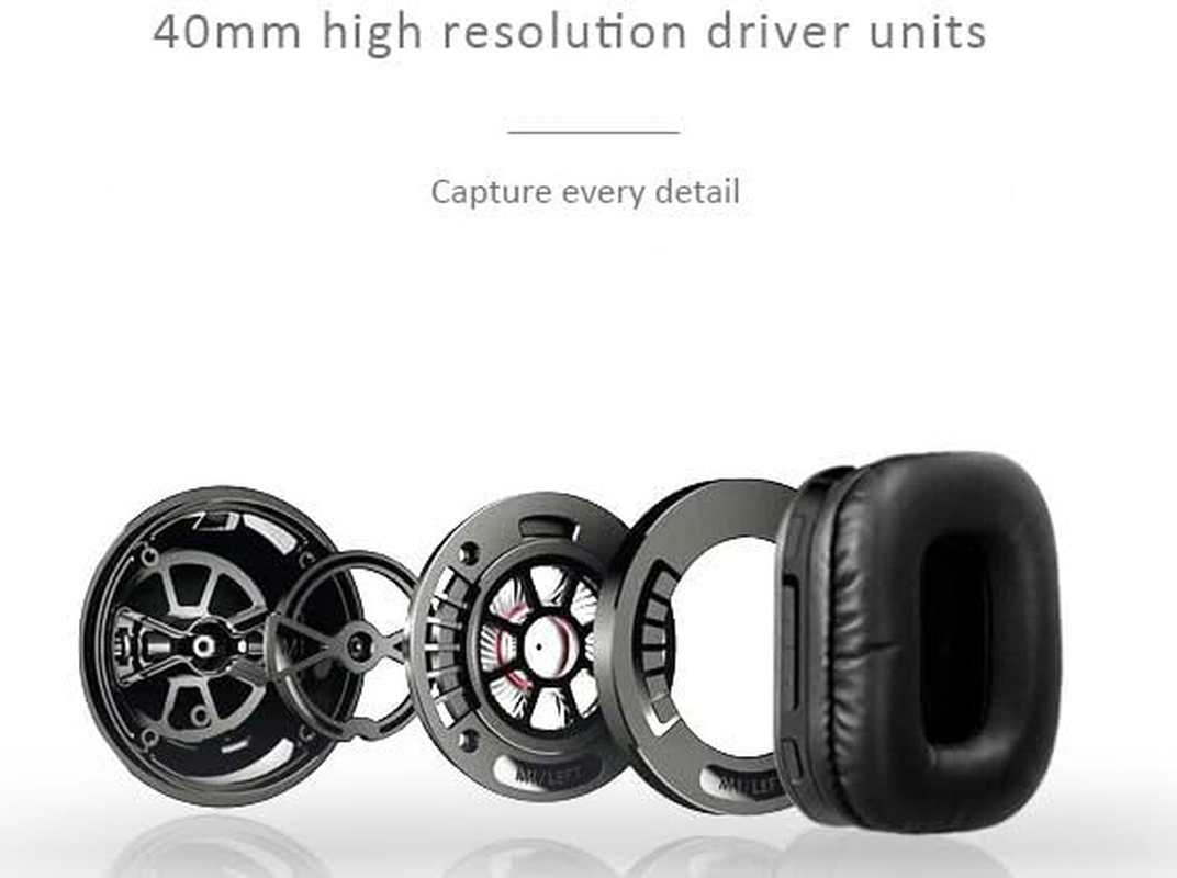 Artiste 2.4 Ghz TV Headphones Coax Optical Black image number 1