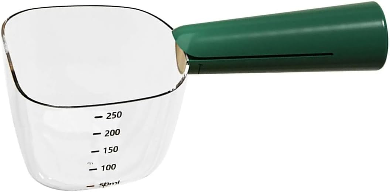 Pet Food Measuring Cup, 2.55&times;7.28In ABS Plastic Dog Cat Feeding Spoon with Built-In Bag Clip, 90-120G Capacity for Precise Daily Feeding image number 1