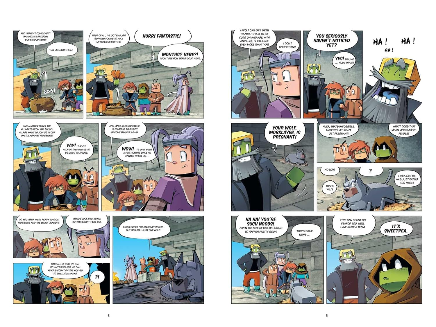 Diary of an 8-Bit Warrior Graphic Novel Emerald Box Set image number 5