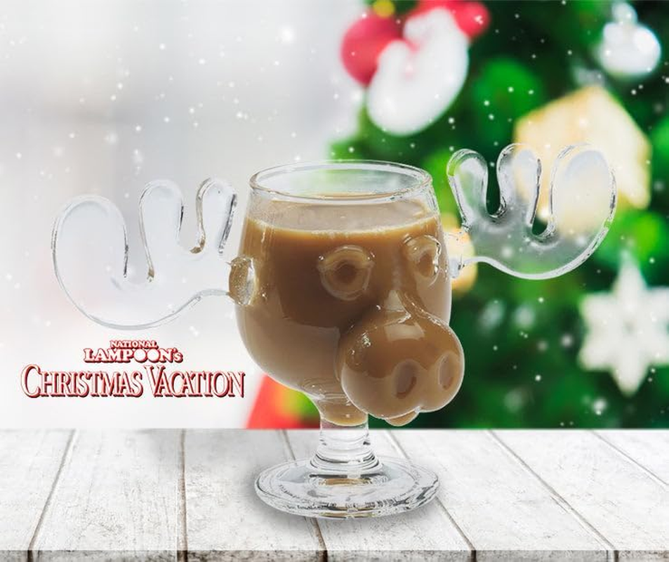 ICUP National Lampoon'S Christmas Vacation Griswold Moose Mug, 8 Oz, Clear image number 4