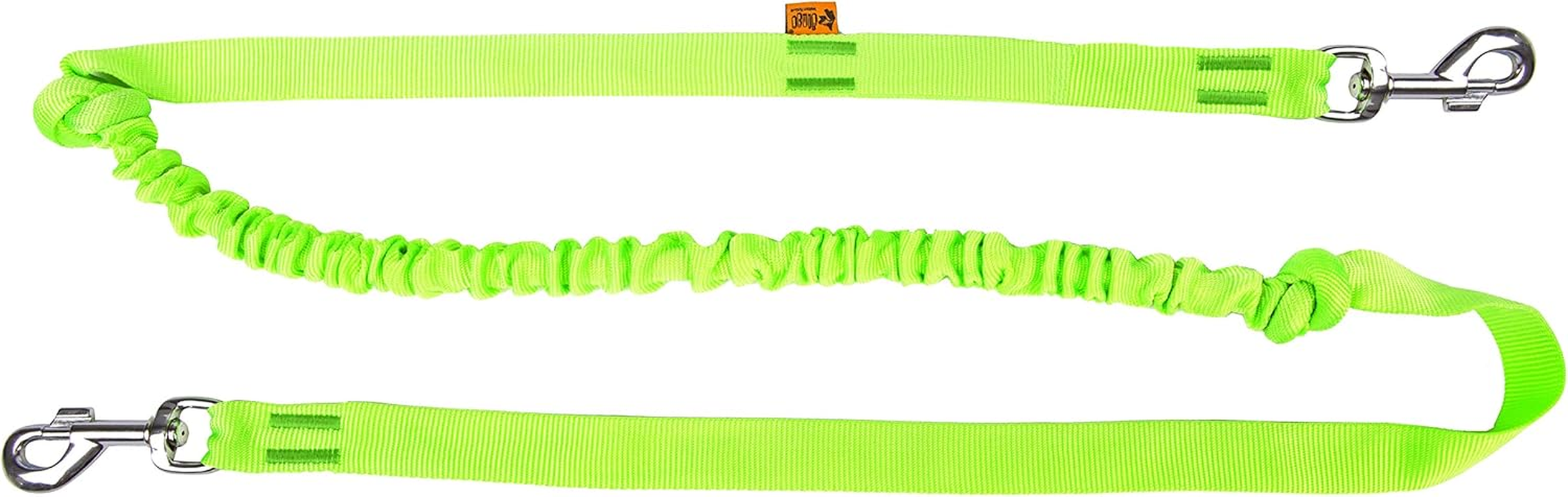 Dingo Universal Shock-Absorber Canicross Leash with 2 Hooks for Running, Jogging, Training Sport with Dog, Handsfree Lead Pink 14697 image number 1