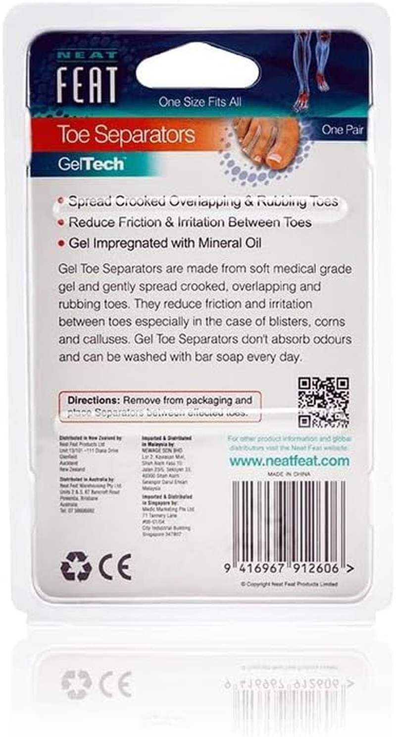 Neat Feat Gel Toe Separators 1 Pair