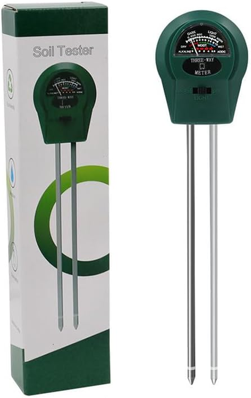 3-In-1 Soil Moisture Meter with Ph & Light Tester &ndash; Instant Soil Moisture, Ph, and Light Readings for Indoor/Outdoor Plants image number 5