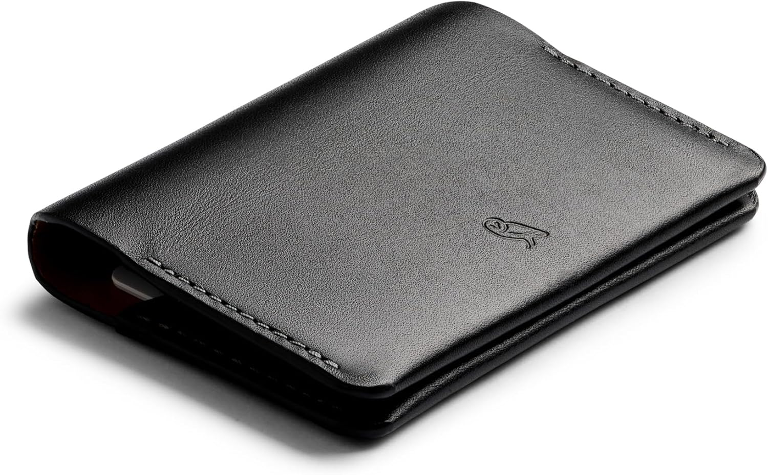 Bellroy under Cover (Slimline Leather Card Wallet/Holder with Card Storage, Quick Access Slot, plus Space for Folded Bills) - Caramel