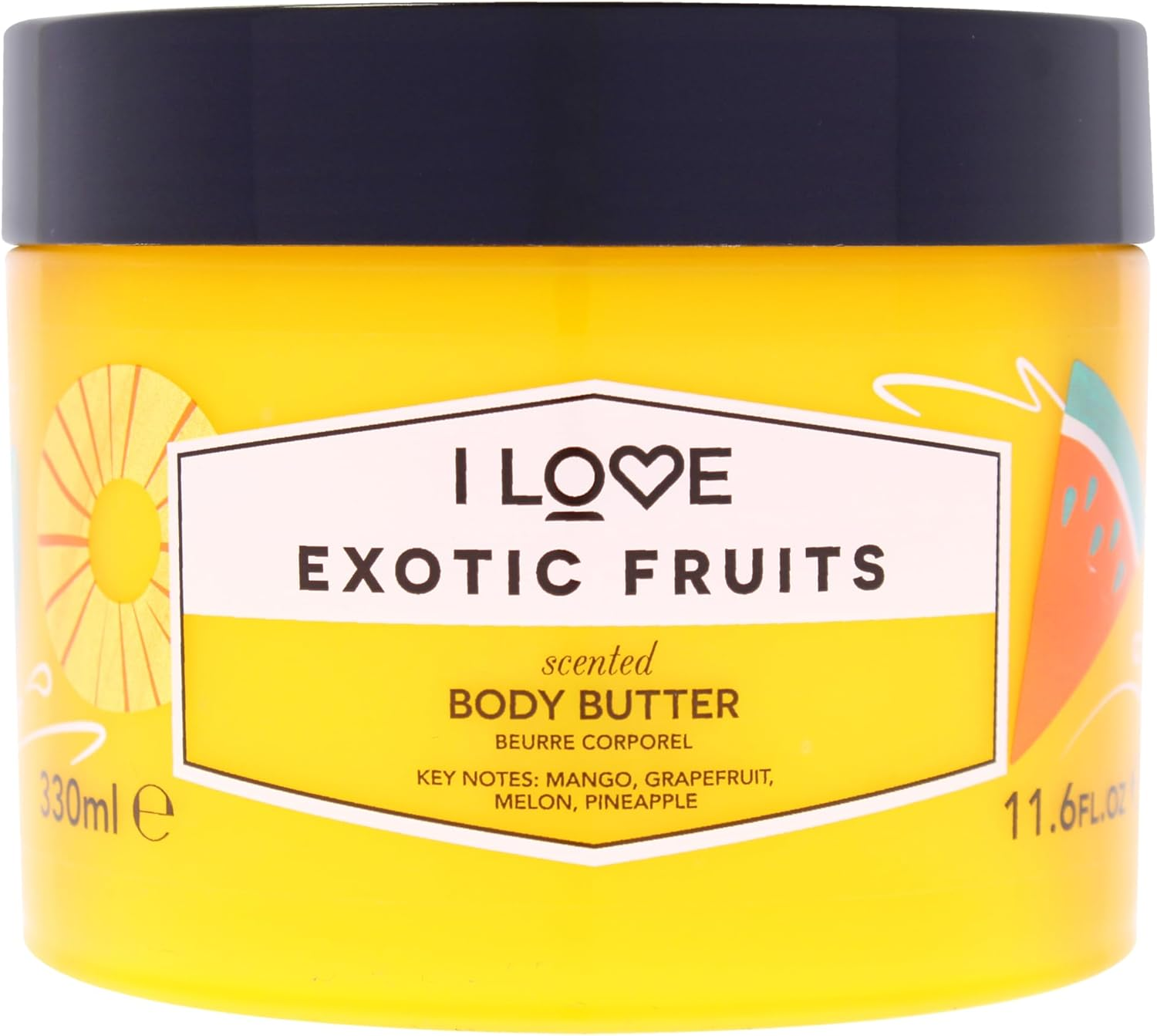 I Love Vanilla Milk Scented Body Butter, Packed with Shea Butter & Coconut Oil to Regenerate & Nourish the Skin, 85% Naturally Derived Ingredients, Vegan-Friendly 11.16 Fl Oz image number 5