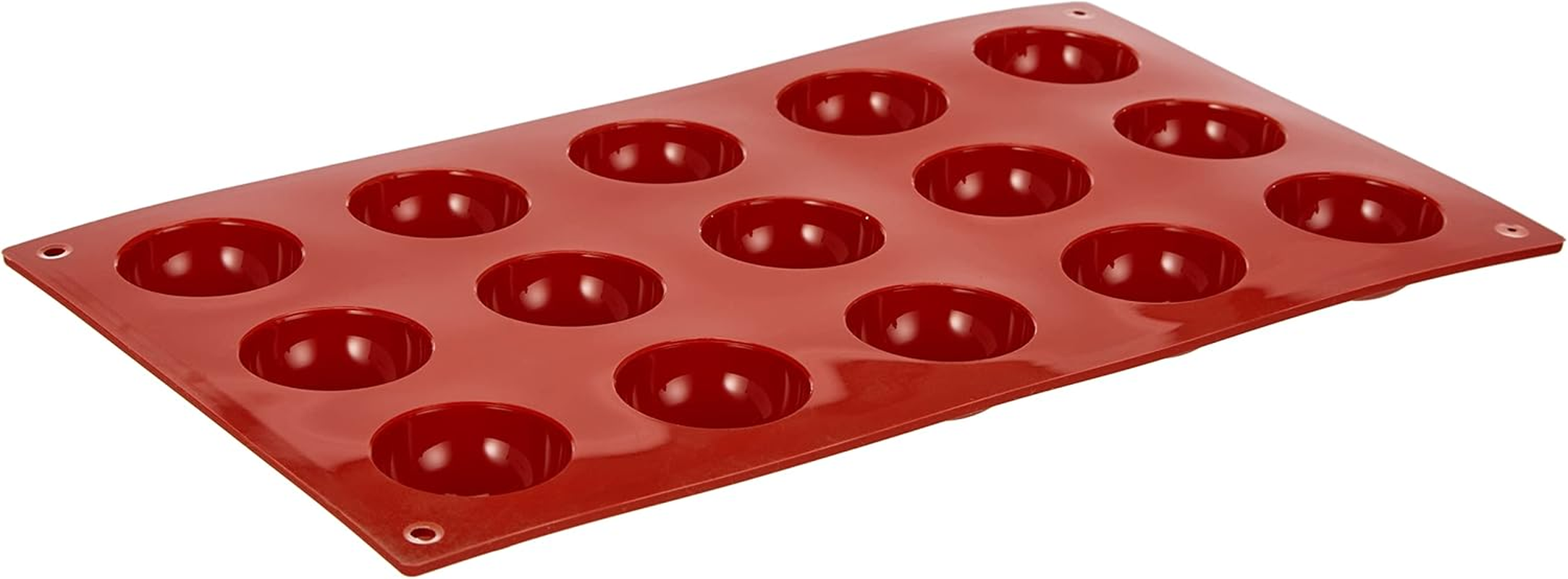 Silikomart Silicone Classic Collection Mold Shapes, Semi-Sphere, Medium image number 1