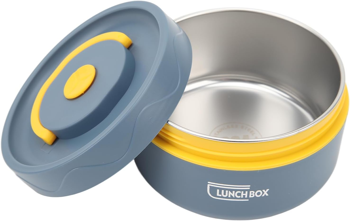 Insulated Food Container, 420Ml 304 Stainless Steel Double Layer Vacuum Insulated Food Jar, Wide Mouth Leak Proof Lunch Container for School Travel, Portable Food Bowl image number 4