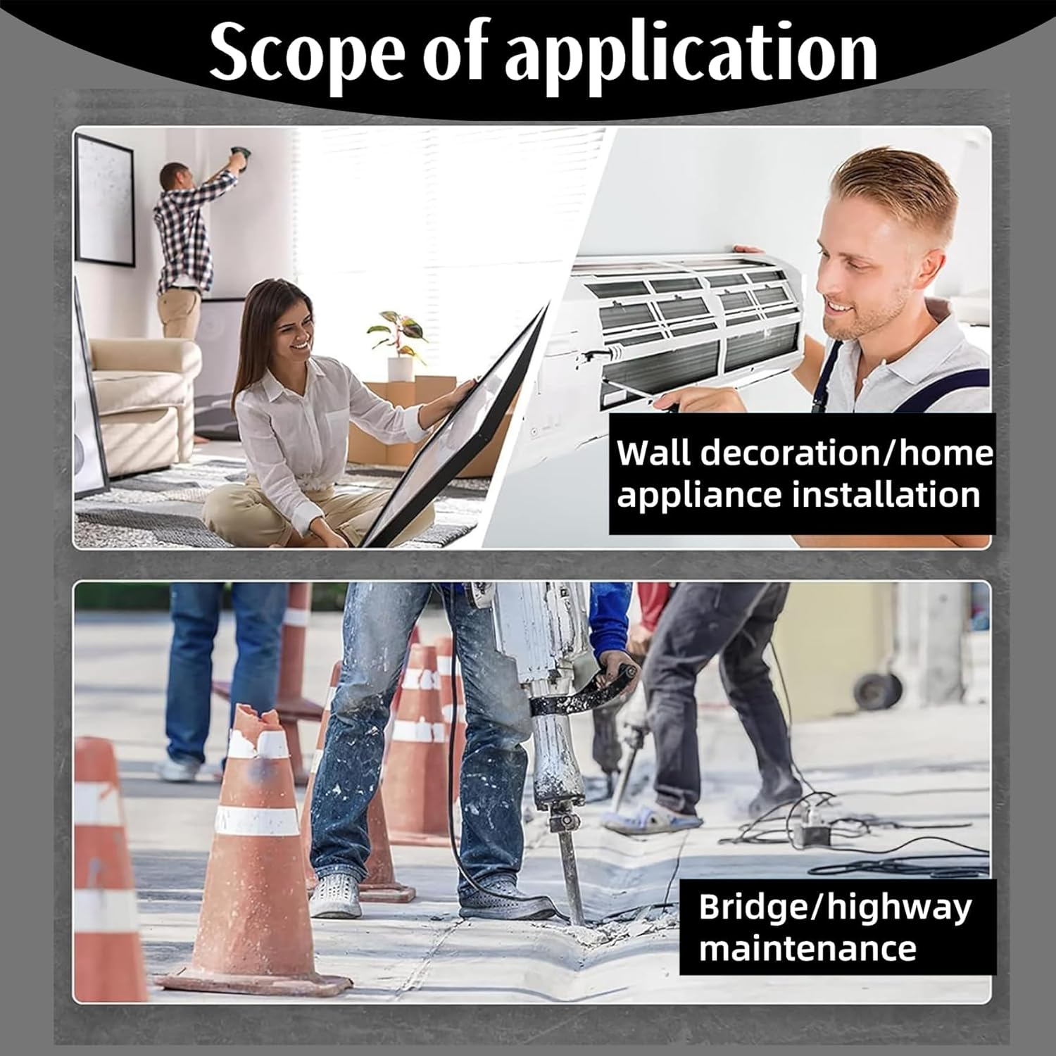 Wall Scanner Metal Detector, Adjustable Alert Pipe Power Wall Stud Finder Metal Detector for Adults, AC Wire Wpp123 Plastic High Sensitivity Black