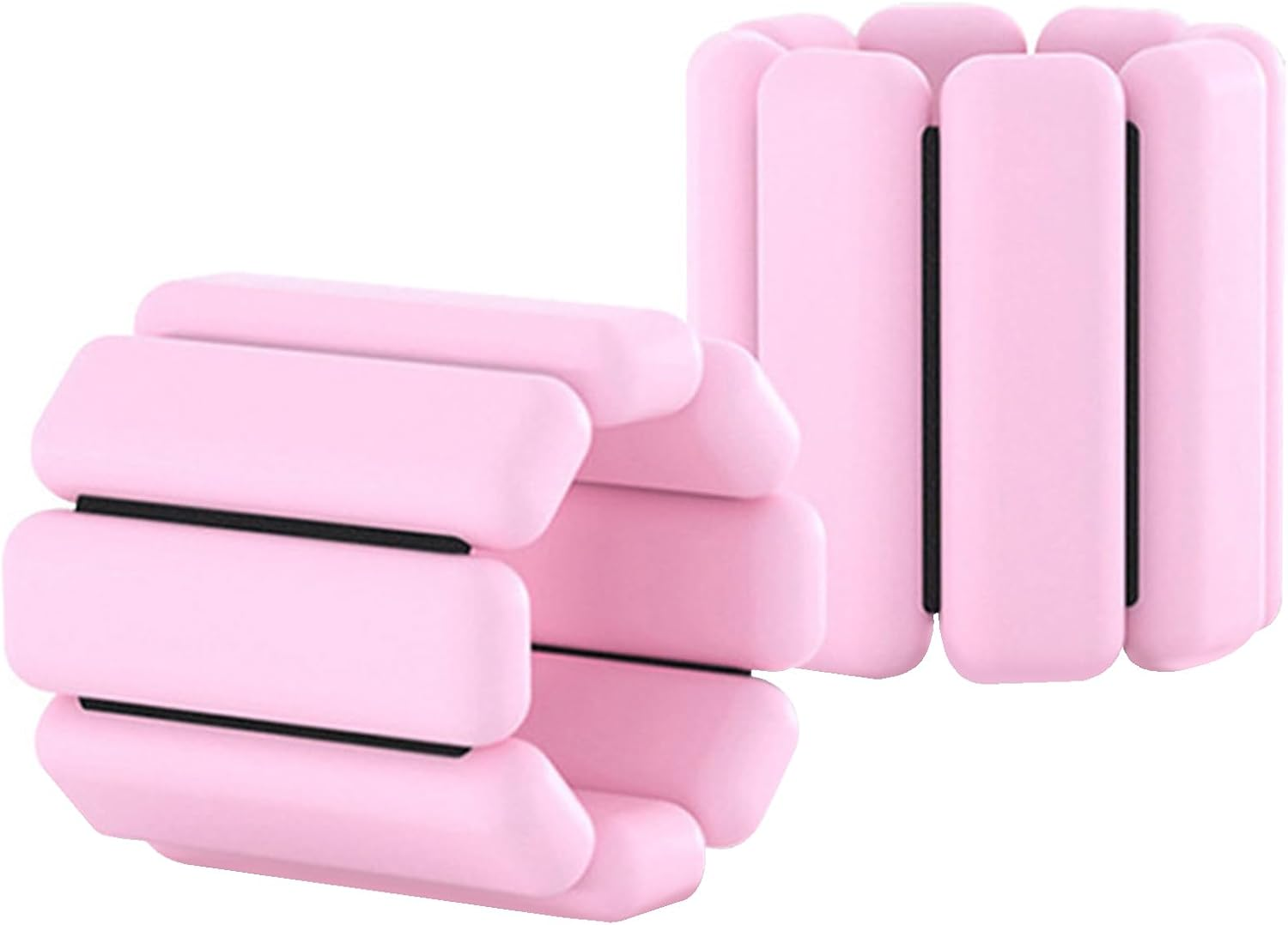 1 Pair Wrist Ankle Weights Set (1Lb/Pcs) Workout Resistance Weight Durable Silicone Wrist Bracelets Aerobics Strength Training for Exercise Pilates Jogging Yoga Aerobics Strength Training