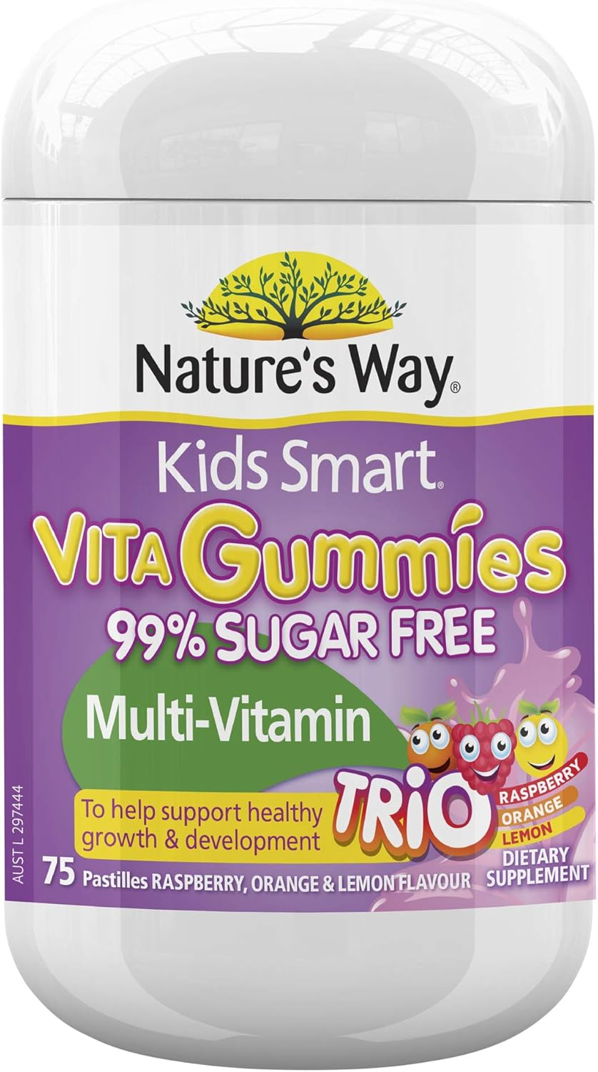 Nature'S Way Kids Smart Vita Sugarfree Multi Trio 75 Gummies image number 2