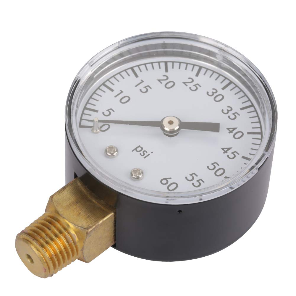 Pressure Gauge,0-60Psi NPT 1/4,For Water Air Oil image number 6