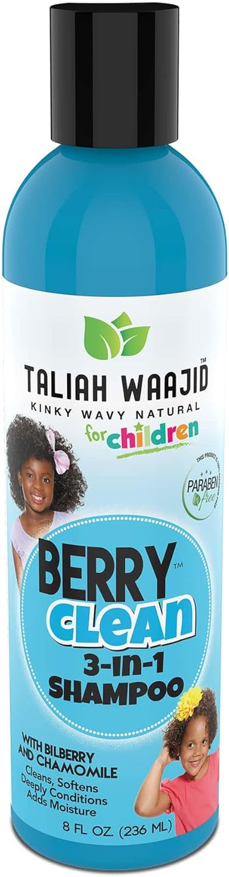 Taliah Waajid Kinky Wavy Natural Clean Three in One, Berry, 8 Ounce image number 2