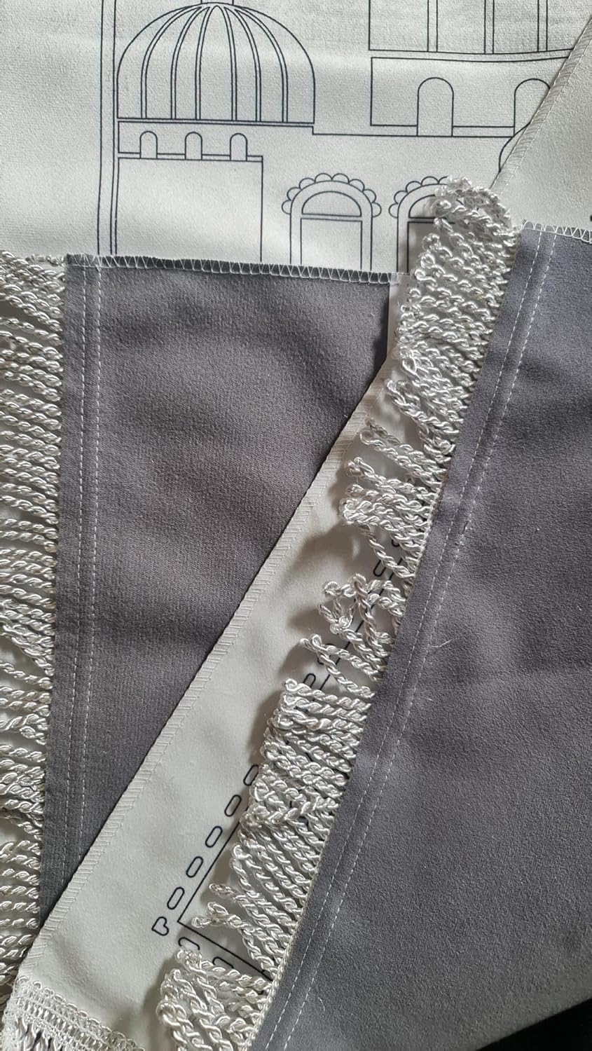 DIY Painting - Muslim Prayer Mat for Kids, Educational with Fabric Colour Pens, Ramadhan Activity, Eid Gift, Birthday Activity (Pattern 3) image number 5