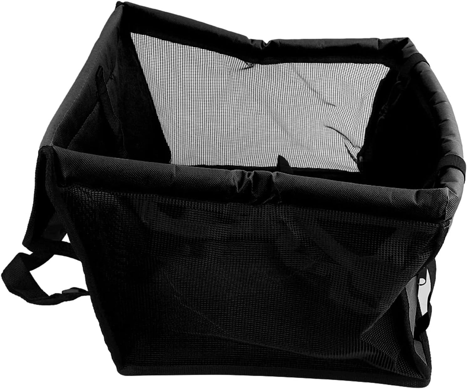 Dog Car Seat Cover Breathable Car Pet Dog Seat Cover Oxford Cloth Pet Basket Mesh Basket Black Dog Hammock image number 2