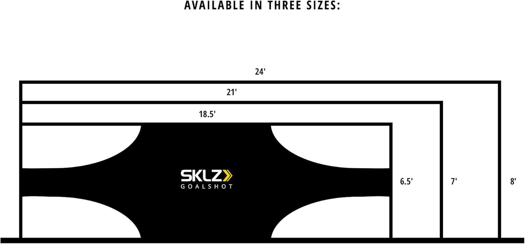 SKLZ Goalshot Soccer Goal Target Training Aide for Scoring and Finishing image number 1