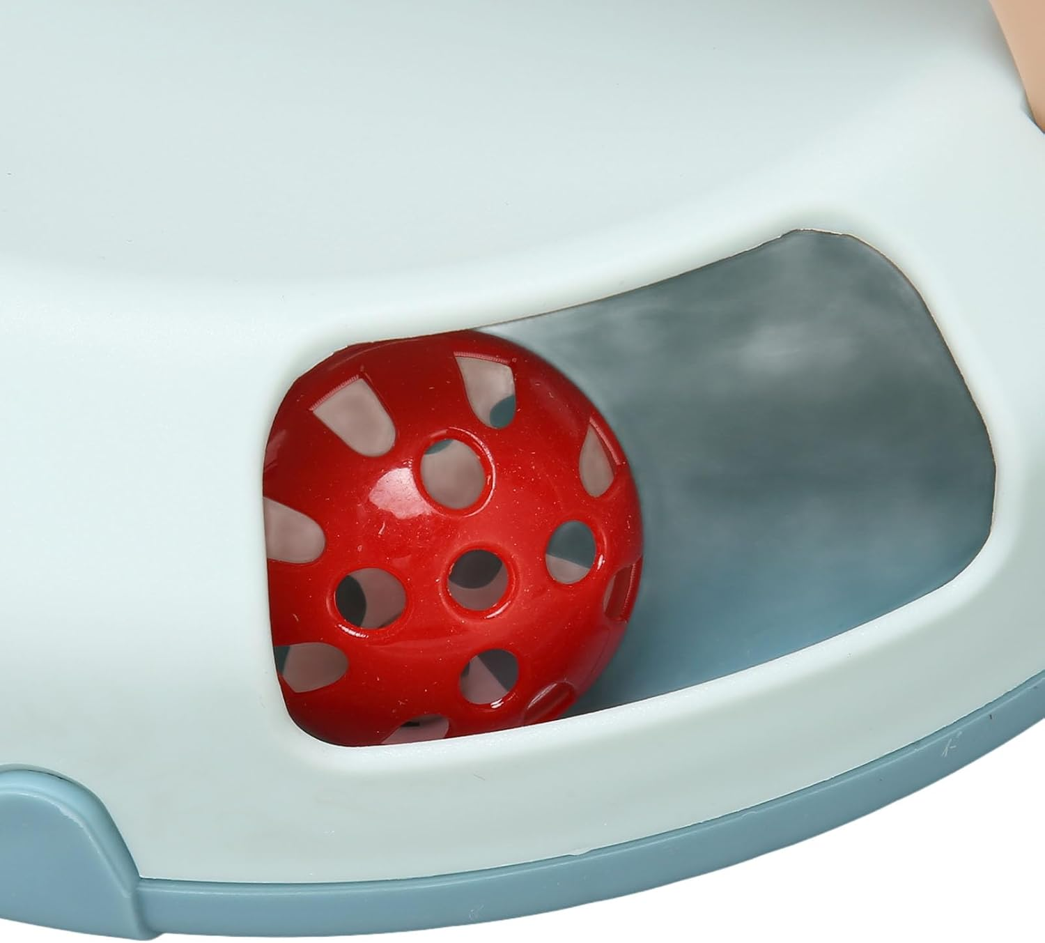 EVTSCAN Interactive Cat Feather Toy, with Bell Ball, Automatic Cat Toys, for Indoor Cats Play Chase Exercise Pet Supplies,Kitten Mental Exercise Toys image number 5