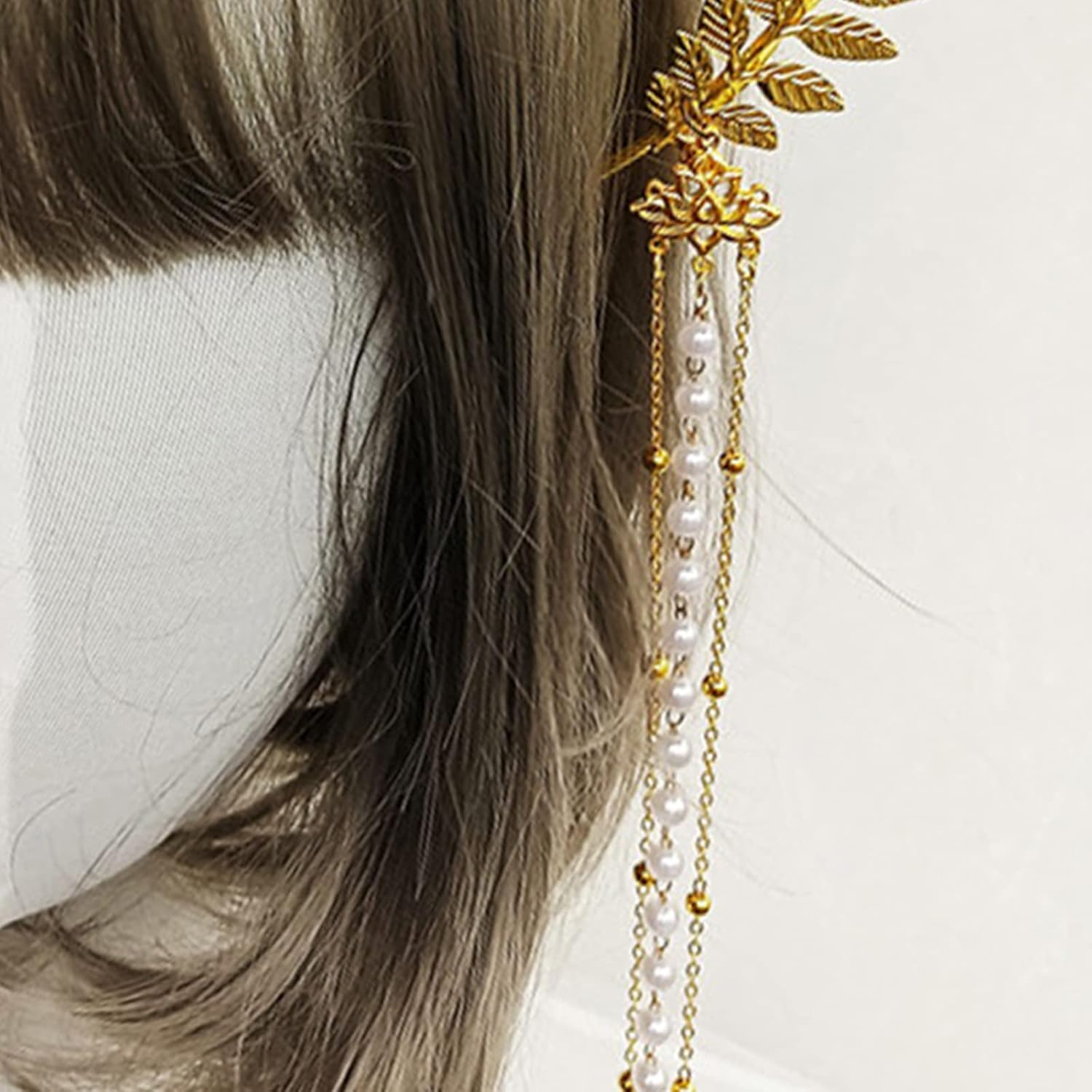 Halo Crown Headband Virgili Wedding Headband Sun Headband Boho Tiara Headdress Party for Women image number 5