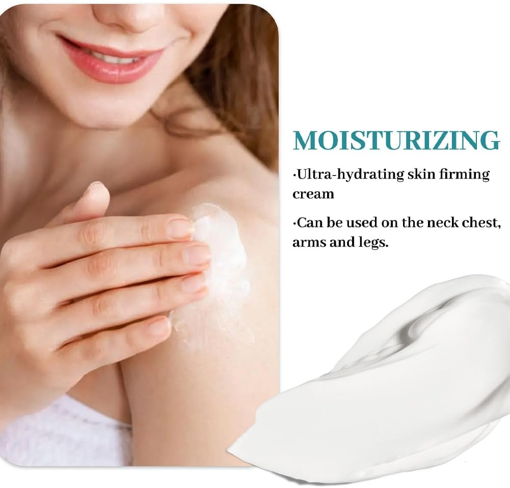 Crepe Be Gone Body Cream &ndash; Skin Firming Moisturizer,Targets Crepey Skin on Neck, Chest, Arms and Legs &ndash; 3 Ounce Tub image number 4