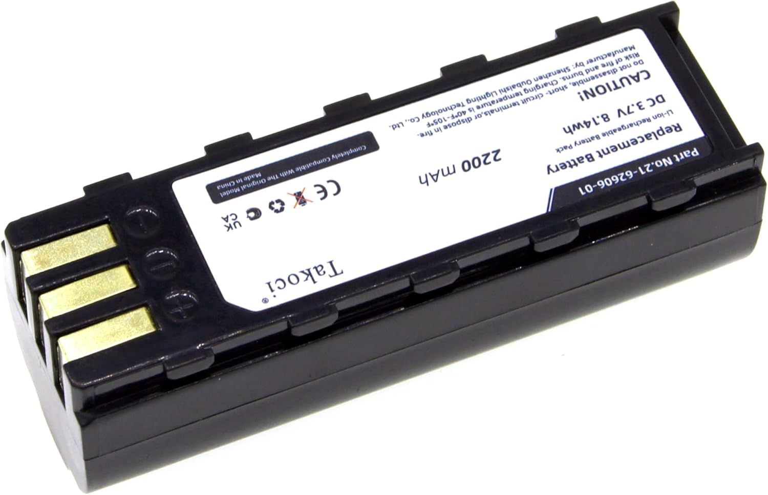 Replacement Battery for Zebra Symbol DS3478 DS3578 DSS3478 LS3478 LS3578 MT2000 XS3478 PN BTRY-LS34IAB00-00 21-62606-01 3.7V/2200Mah image number 4
