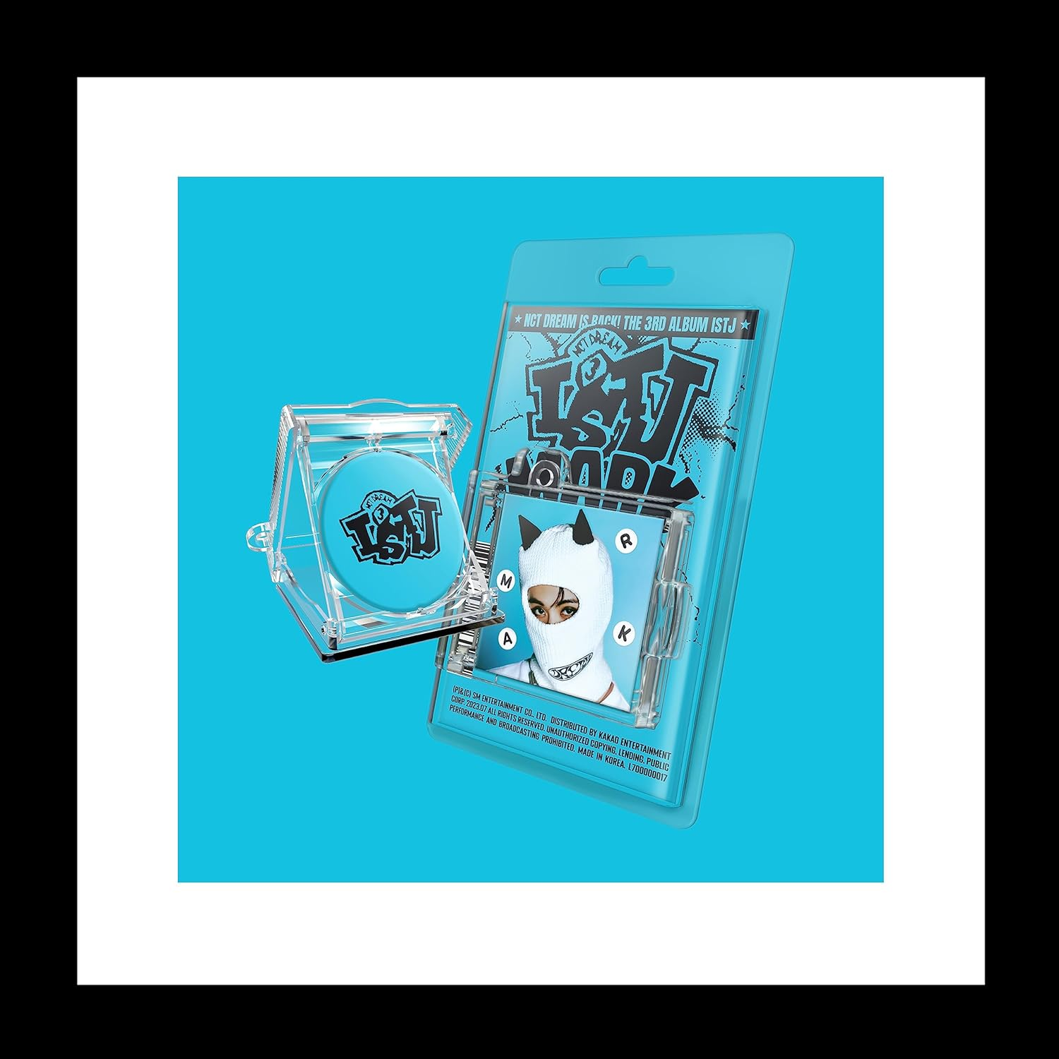 NCT Dream ISTJ 3Rd Album Smini JISUNG Version Case+1P Music NFC Card+Keyring Ball Chain+1P Photocard+Tracking Sealed image number 1