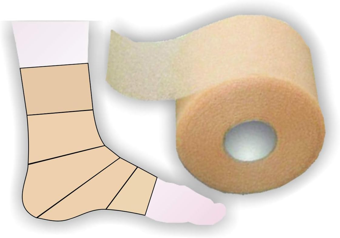 Pre-Tape Foam Underwrap, Flesh, 1 ROLL image number 1