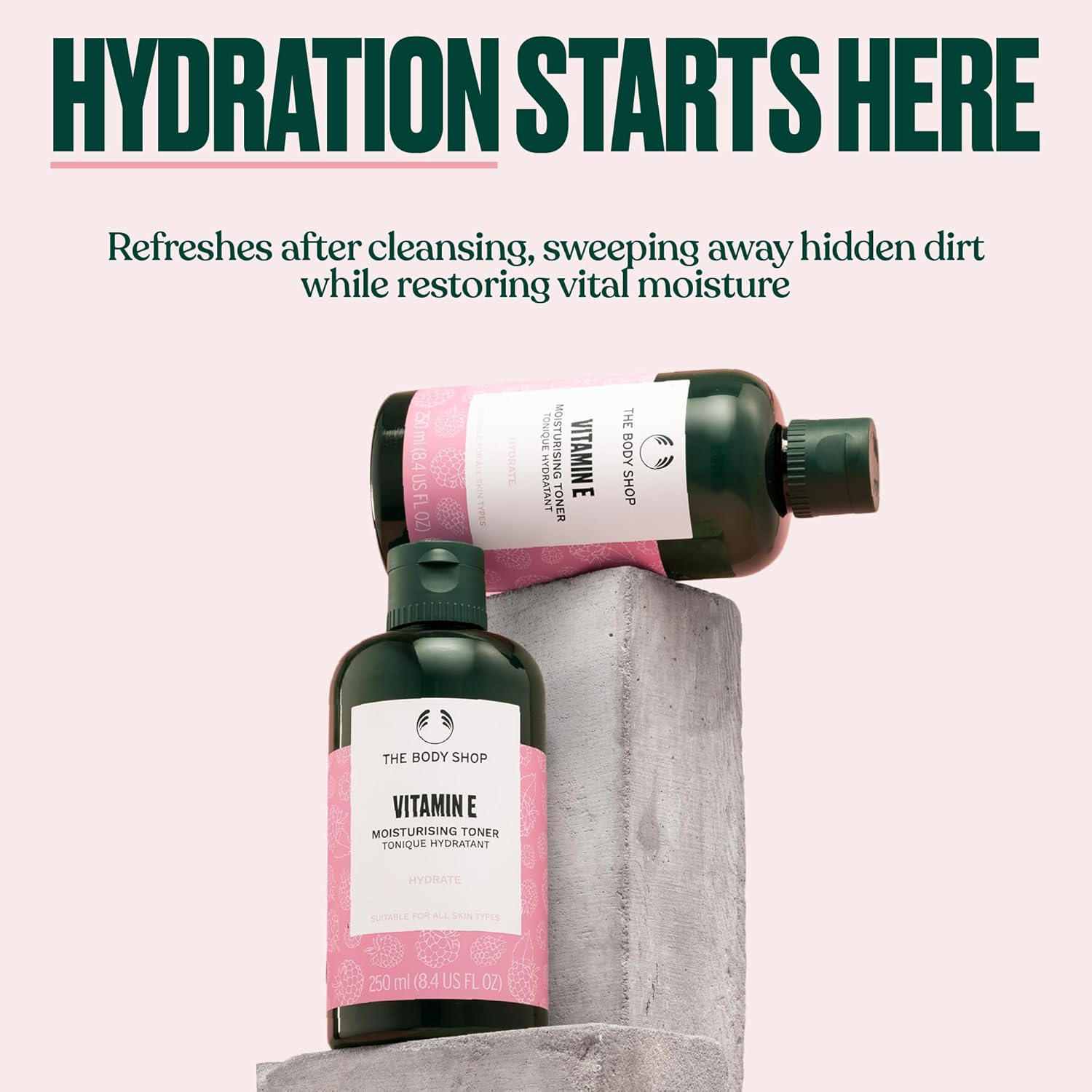 BODY SHOP VITAMIN E HYDRATING TONER 250ML image number 3