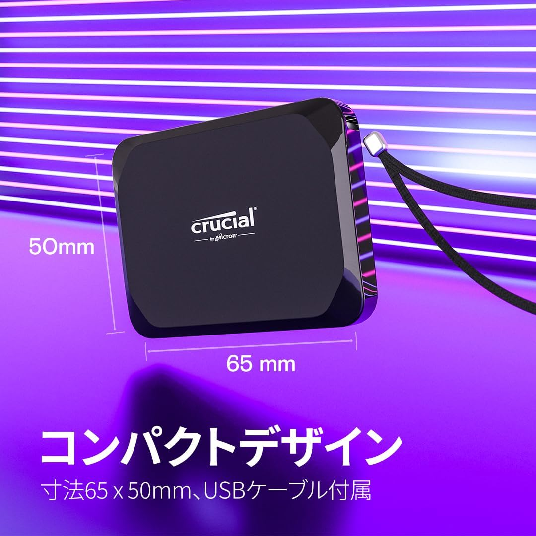 Crucial X9 Portable SSD 1TB image number 3