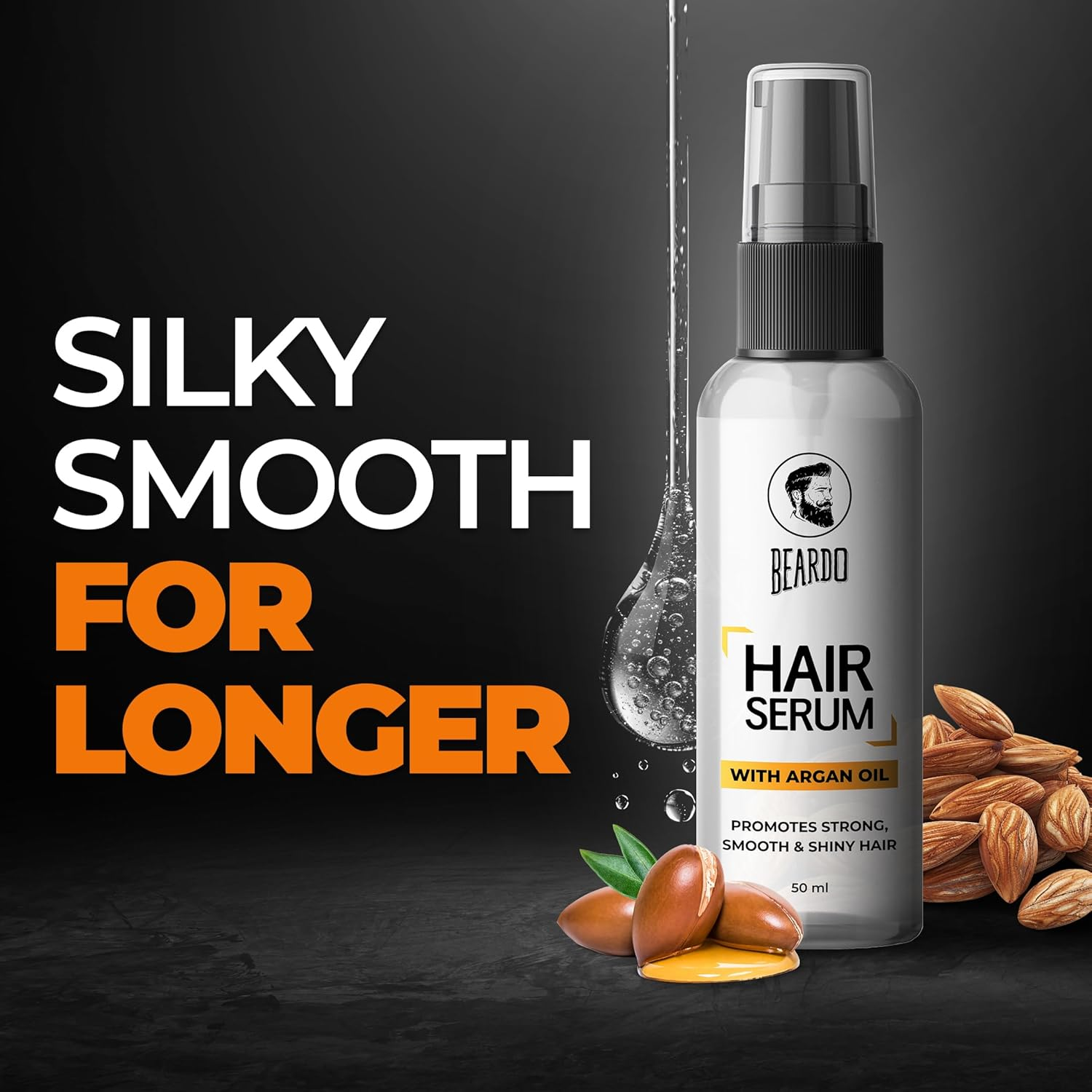 Beardo Hair Serum with Argan Oil (Pack of 2)