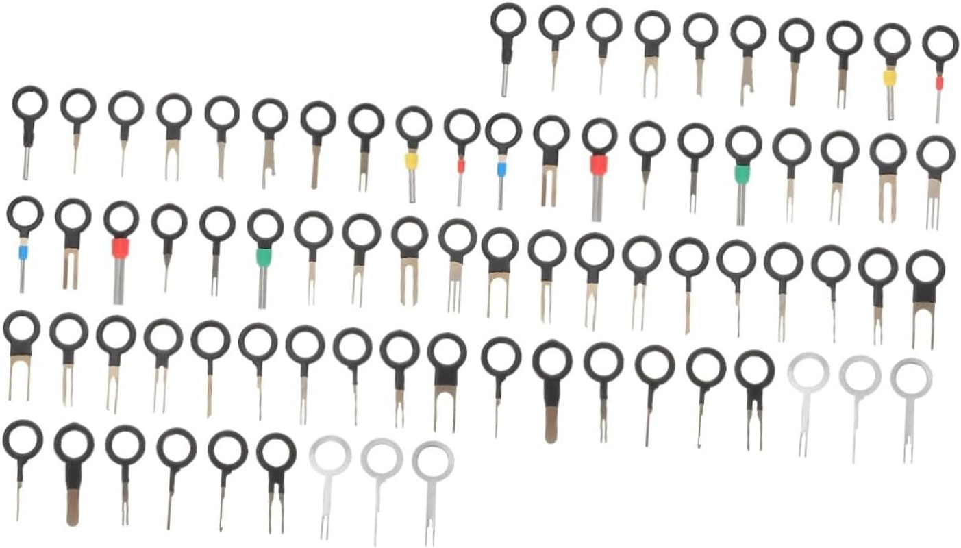SOLUSTRE 146Pcs Terminal Tool Kit Push Pin Extractor for Automotive Door Hinge Repair Specialty Electrical Connector Pin Tool image number 6