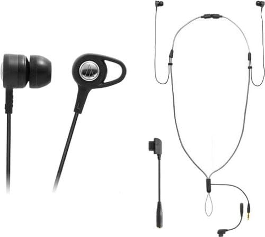 ATH-CK5TNS BK Integrated Strap In-Ear Headphones