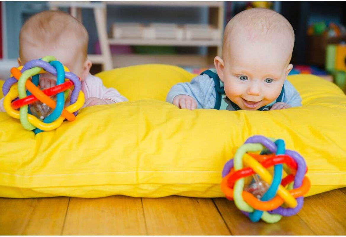 Playgro Ball - Interactive Sensory Development Toy for Babies 3+ Months - Boosts Touch, Movement Skills - Crawling Baby Toy image number 6