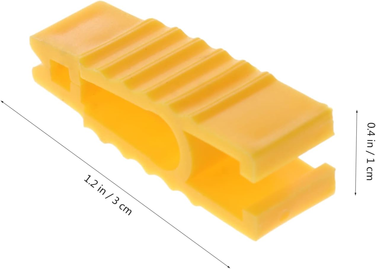 ARTIBETTER 50Pcs Plastic Car Fuse Puller Automotive Relay Puller Fuse Clamp Remover Tool for Car Extraction Tools and Motorcycle Remover