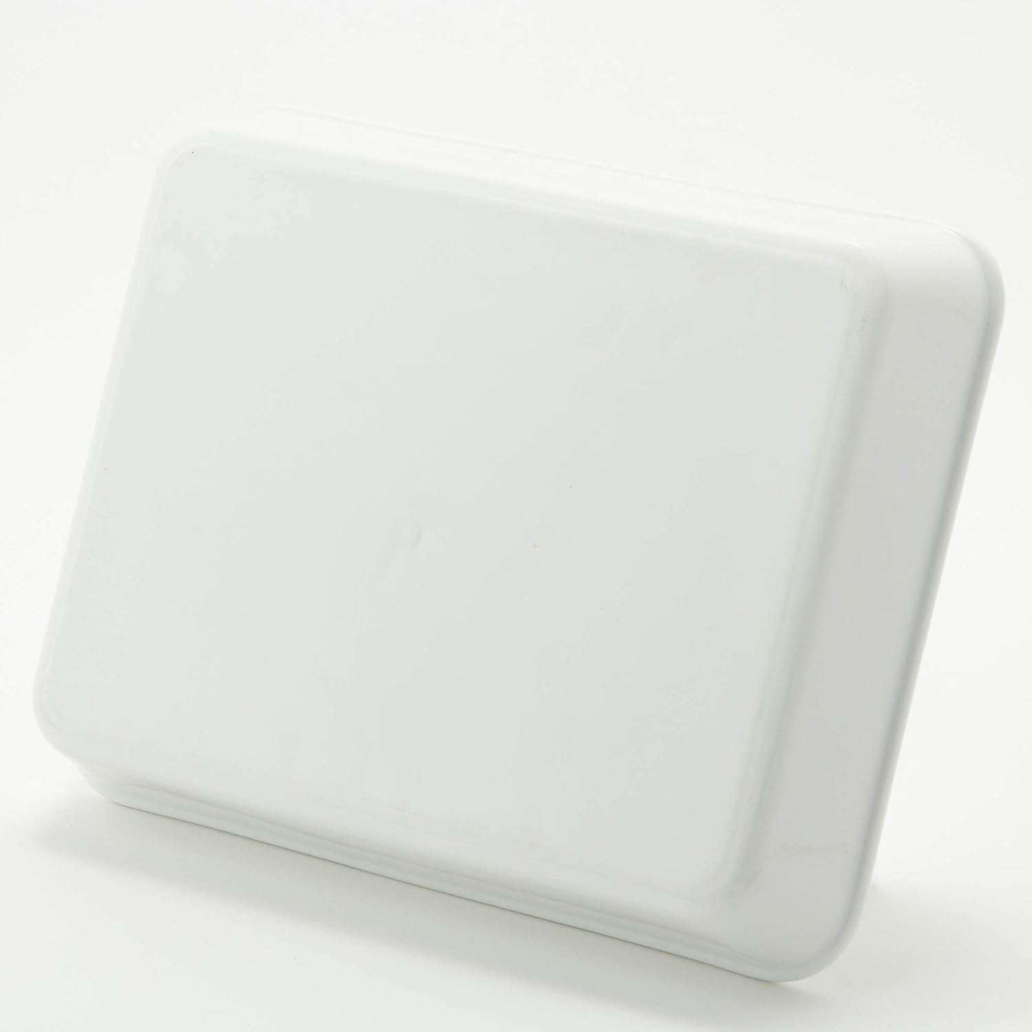 TAMAKI T-787168 Ceramic Bat, White, Diameter 11.6 X Depth 9.1 X Height 1.9 Inches (29.5 X 23 X 4.8 Cm), 66.7 Fl Oz (2,100 Ml), Microwave, Dishwasher, Oven Safe image number 6