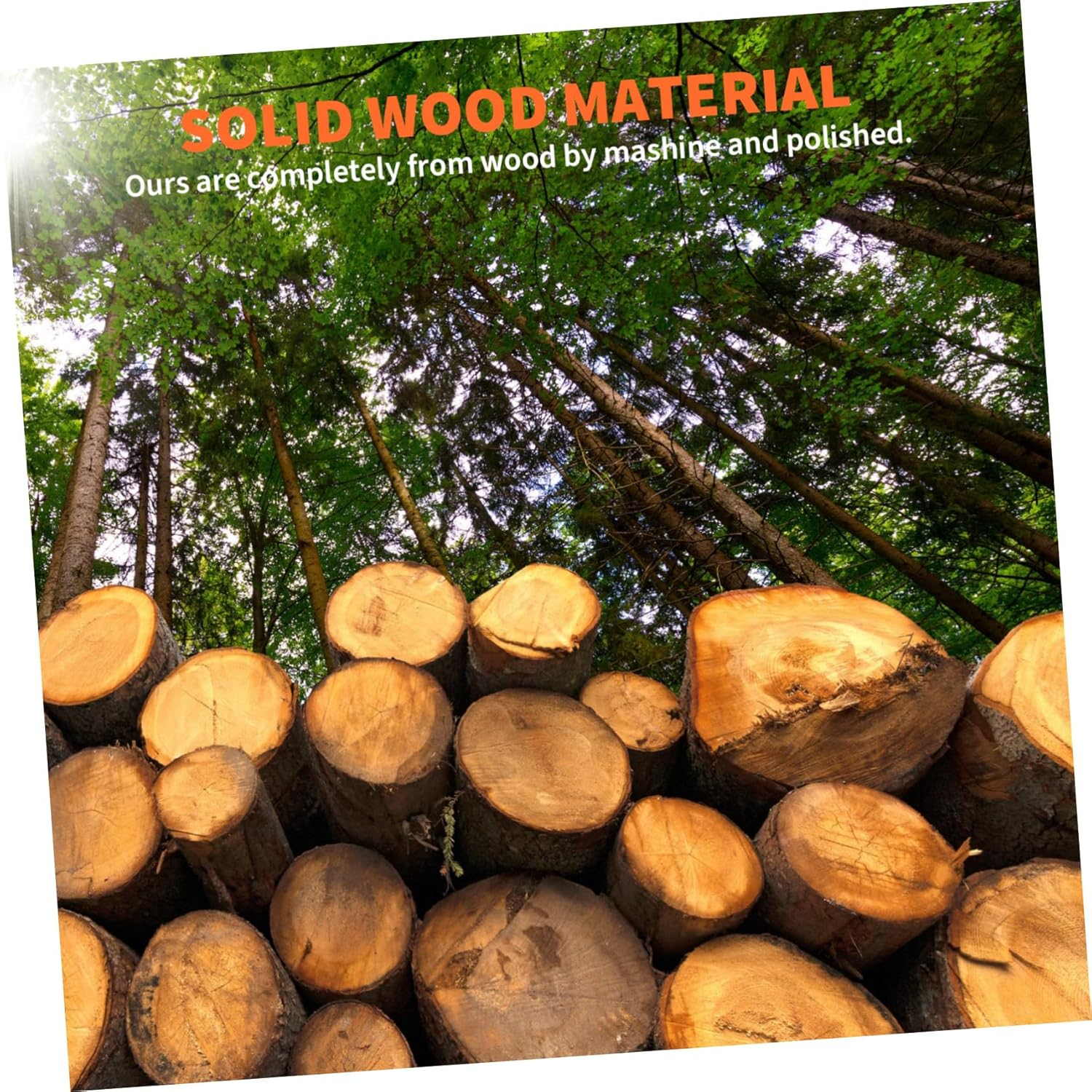 Tofficu Wooden round Ball for Crafts DIY Projects Solid Wood Ball for Sensory Play and Arts Crafts Supplies image number 6