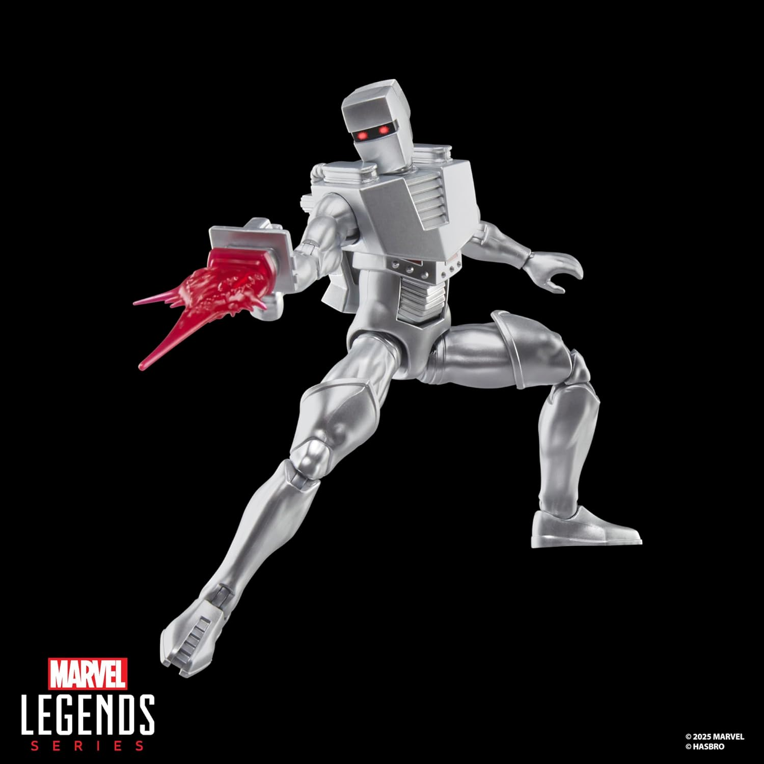 Marvel Legends Series ROM: Spaceknight, Comics-Inspired Collectible 6-Inch Scale Action Figure with Character-Sized Comic Accessory image number 4