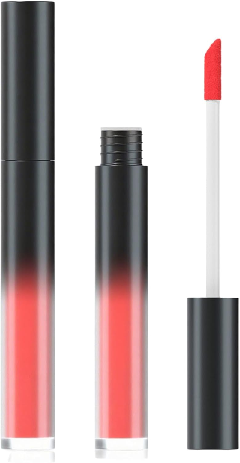 Moggemol Soft Matte Liquid Lipstick Long Lasting Waterproof Highly Pigmented Non Transfer Lip Gloss for Women Multicolor Assortment Orange One Size image number 3