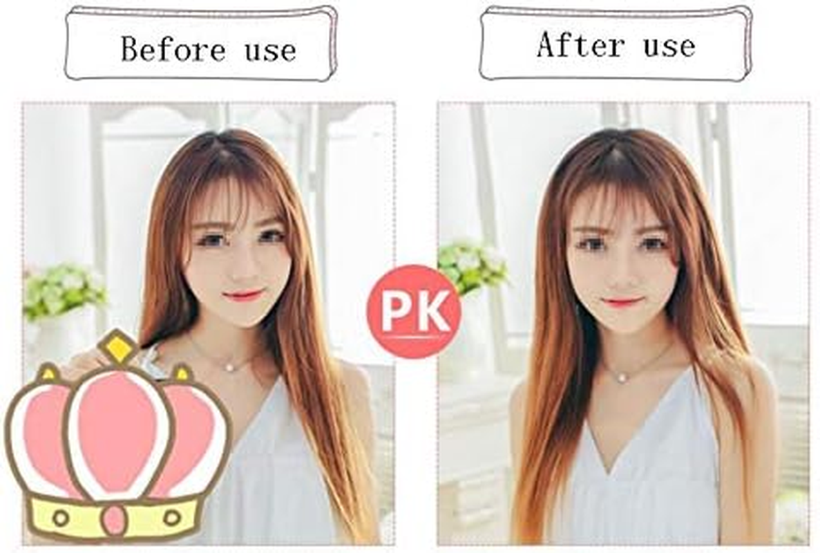 Witbicg Invisible Fluffy Hair Clip Hair Pads, Perfect Puff Hair Head, Puff Hair Head Pillow Head and Face Shape, Women'S and Girls Accessories, Pack of 2 (Black) image number 6