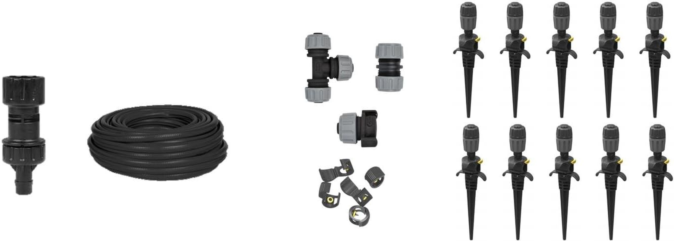 Hozelock Easy Drip Universal Watering Kit for Beds and Borders, Black, 40 X 25 X 15 Cm image number 1