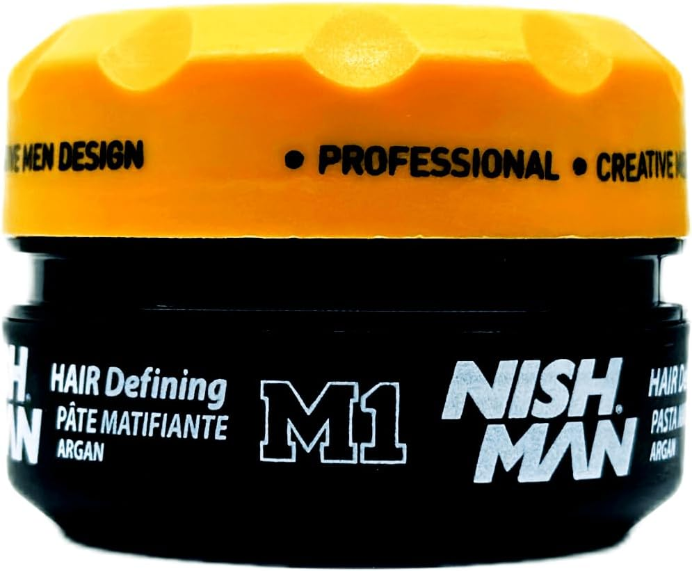 NISHMAN M1 Matte Hair Defining Paste with Argan