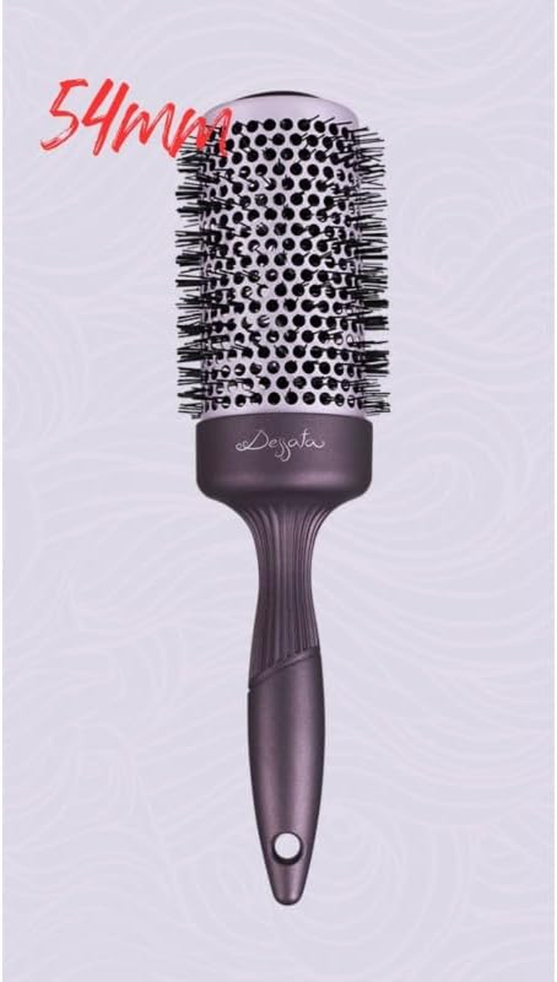 Dessata - Ceramic round Brush for Professional Styling - 25Mm Grey for Straight, Wavy, Curly or Frizzy Hair, Unisex, Adult image number 4