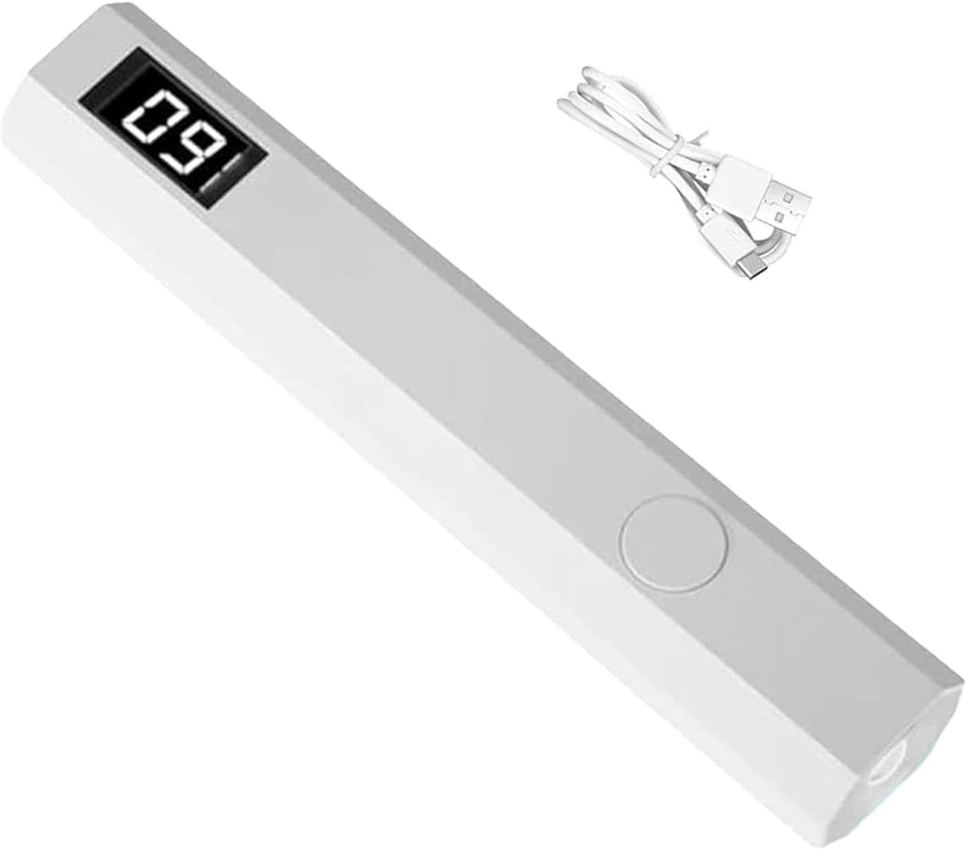 Gel Nail Lamp, Rechargeable Uv Led Dryer, USB Charging Nail Curing Device, Professional and Convenient Gel Manicure Beacon for Home, Beauty Shops & Salons - Pink image number 7