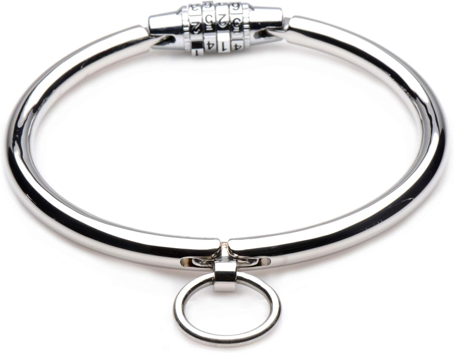 Master Series Stainless Steel Combination Lock Slave Collar image number 4